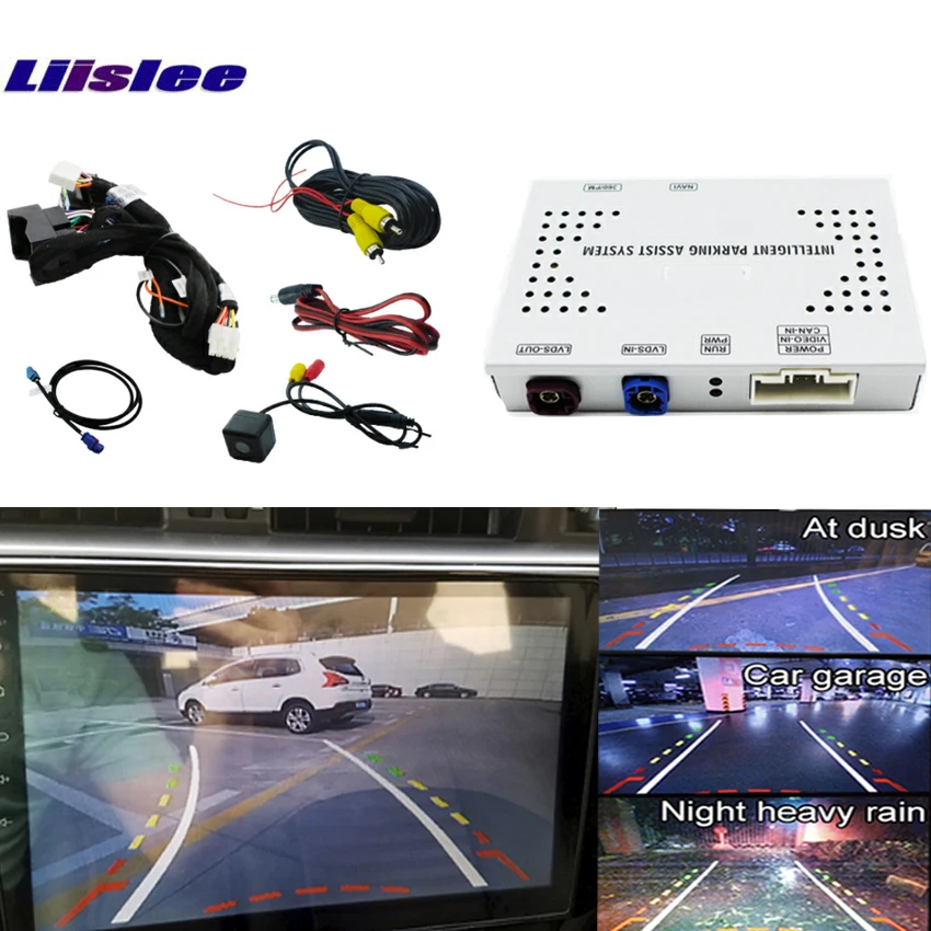 Liislee интеллектуальный интерфейс камеры заднего вида для Ford Explorer с руководством по парковке