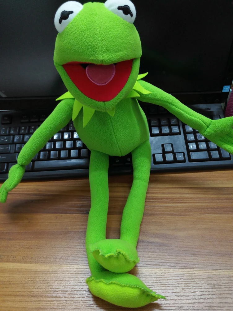 Игрушка плюшевая лягушка из мультфильма Улица Сезам 18 дюймов|sesame street|kermit frogsesame