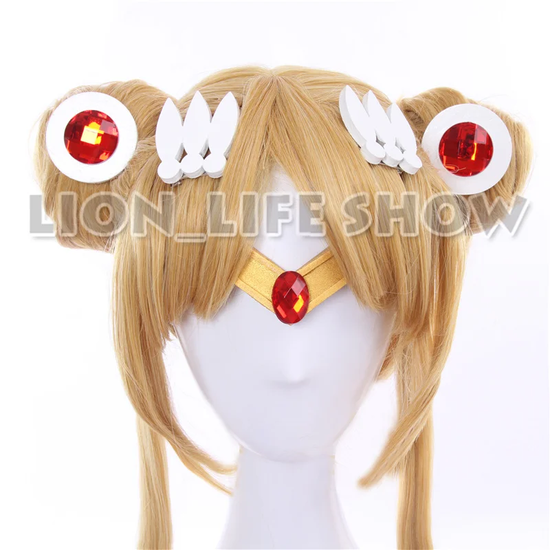 

Sailor Moon Tsuking Usagi Sailor Mars Chibichibi Moon Jupiter EVA Gold Headwear Headband Tiara Cosplay Accesseries cos Hairwear