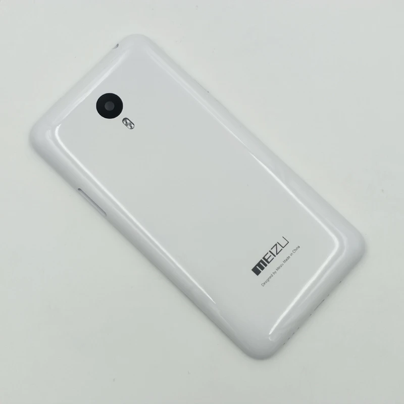 Сменный чехол для Meizu M1 note, крышка для телефона с кнопками питания громкости, чехол для Meizu meilan Note1 note 1 - Цвет: Белый