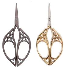 ZAKKA вышивка крестиком Европейский ретро классический, винтажный, старинный лист из нержавеющей стали, швейные ножницы ручной работы DIY инструмент