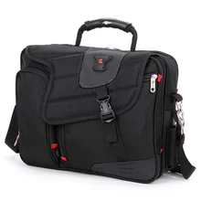 Hohe Qual Fashion marke Wasserdichte 15 “Laptop Tragbare Polyester tasche Männer und Frauen Laptop Messenger Business-tasche