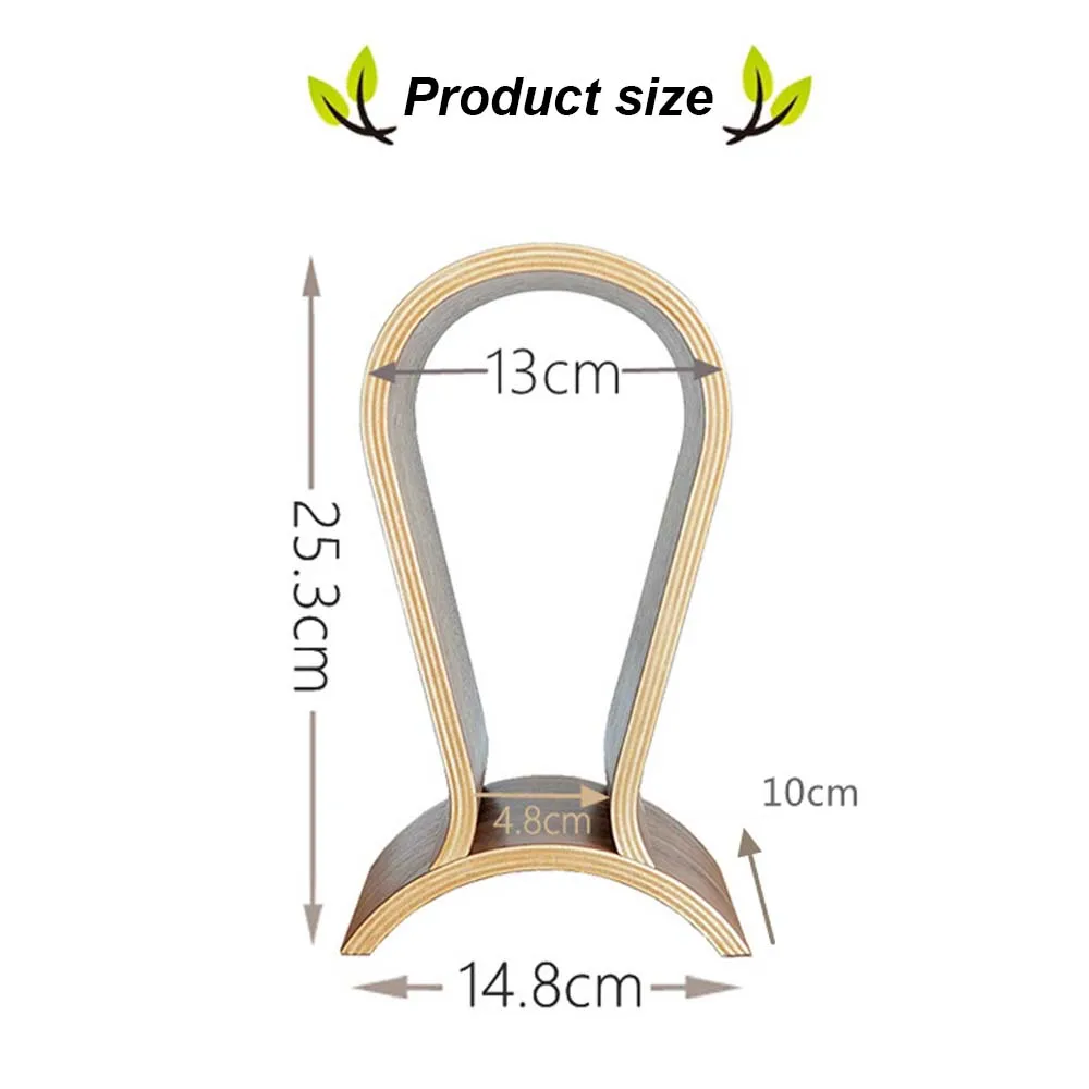 JINSERTA классический деревянный держатель для наушников, подставка для наушников, держатель для наушников, подставка для наушников, подставка для наушников, аксессуары для наушников