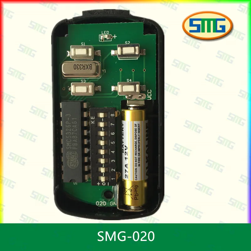 

Scimagic Free Shipping Wireless fixed code universal gate opener remote control 330mhz 5326 X1