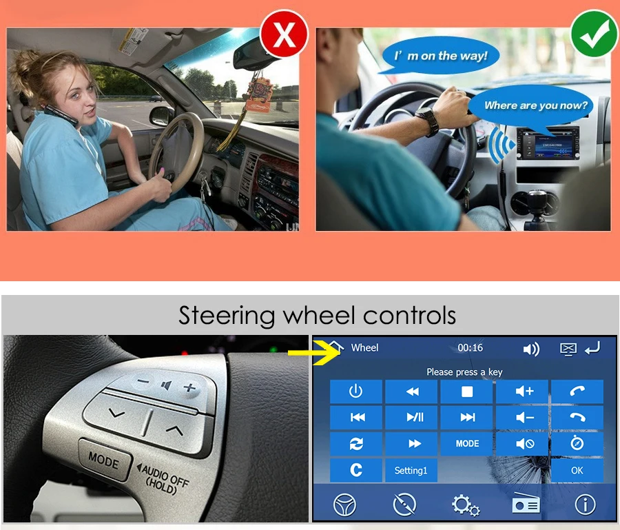 Excellent 6.2" 2 Din  universal Car dvd Player gps navigaton for Nissan/Hyundai Elantra/Sonata/Santa Fe/Verna/Tucson/Accent/I20 6