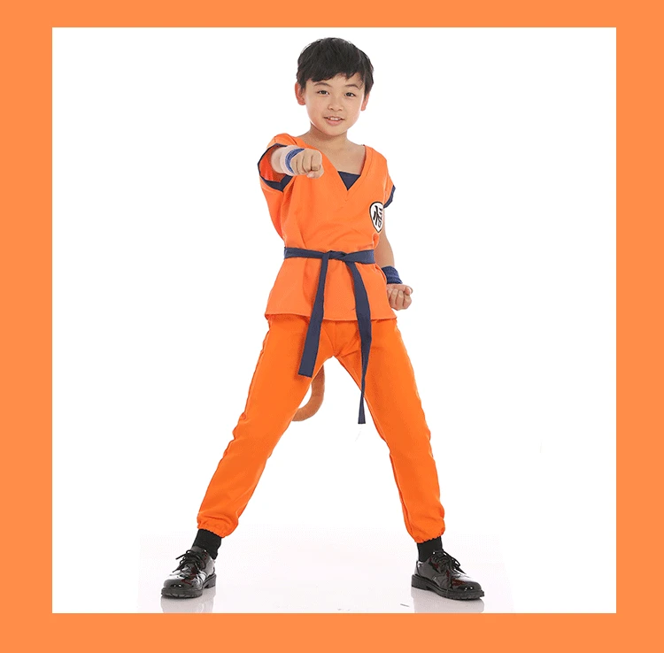 Dragon Ball GT avengers endgame cosplay jacket dress Childrens Day party zeemeerminstaart for girls