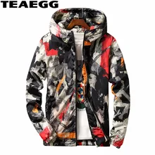TEAEGG Plus Size 6XL 7XL Camouflage Warm Winter Coat Men Parkas Hombre Men Parka Cotton Padded Men’s Winter Jacket Coats AL512