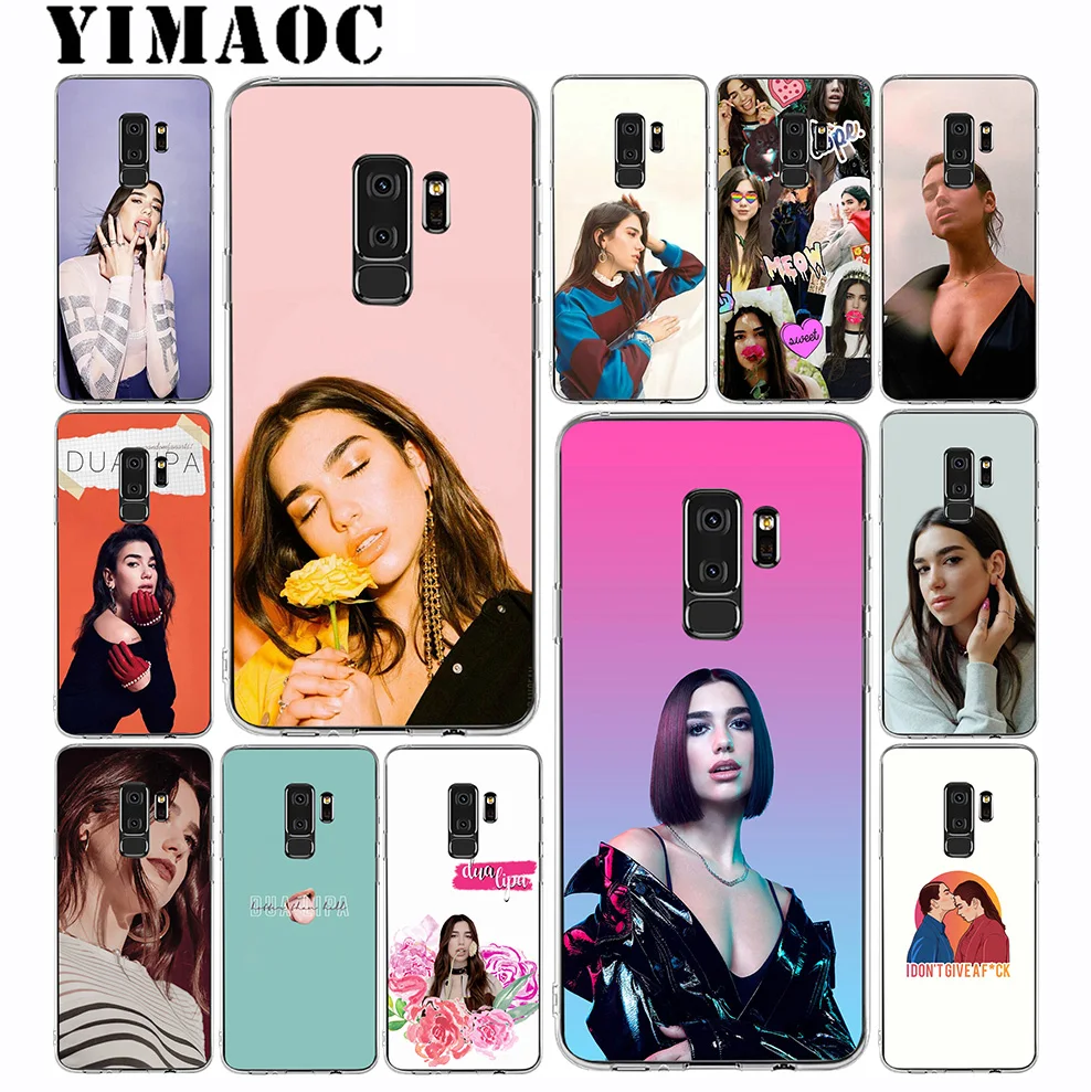 Yimaoc Дуа липа dualipa Мягкий силиконовый чехол для телефона samsung Galaxy S10 S10E S9 S8 плюс S7 S6