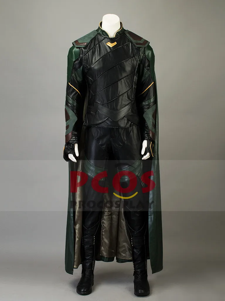 Тор: Ragnarok Косплей Loki Laufeyson костюм и сапоги mp003771