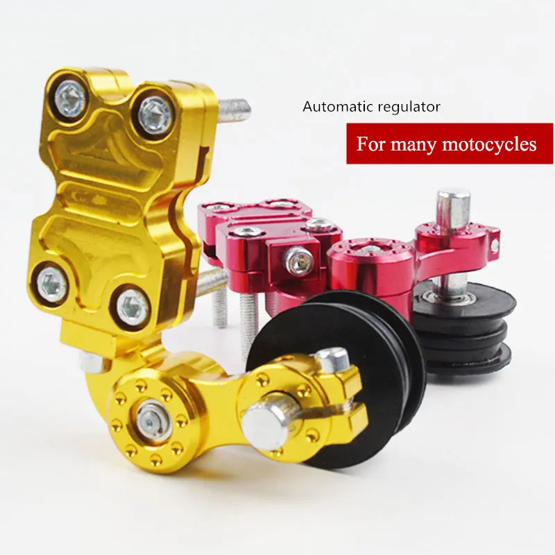 

Aluminum Motorcycle Chain Tensioner Autocycle Chain Adjuster Bolt on Roller Adjust for For Chopper ATV Dirt Bike