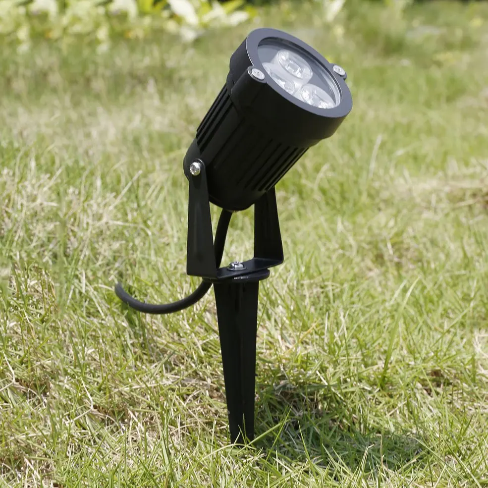 

5 pcs 12V LED Spike Light Bulb Lamp Spotlight Outdoor Garden Yard Path Landscape Green