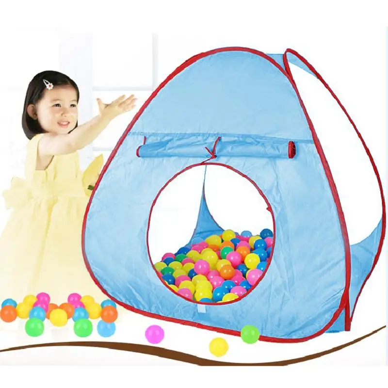 Складной Для детей PlayTents открытый Игрушечная детская палатка для игры на улице дом Портативный для детей ясельного возраста играть детская палатка