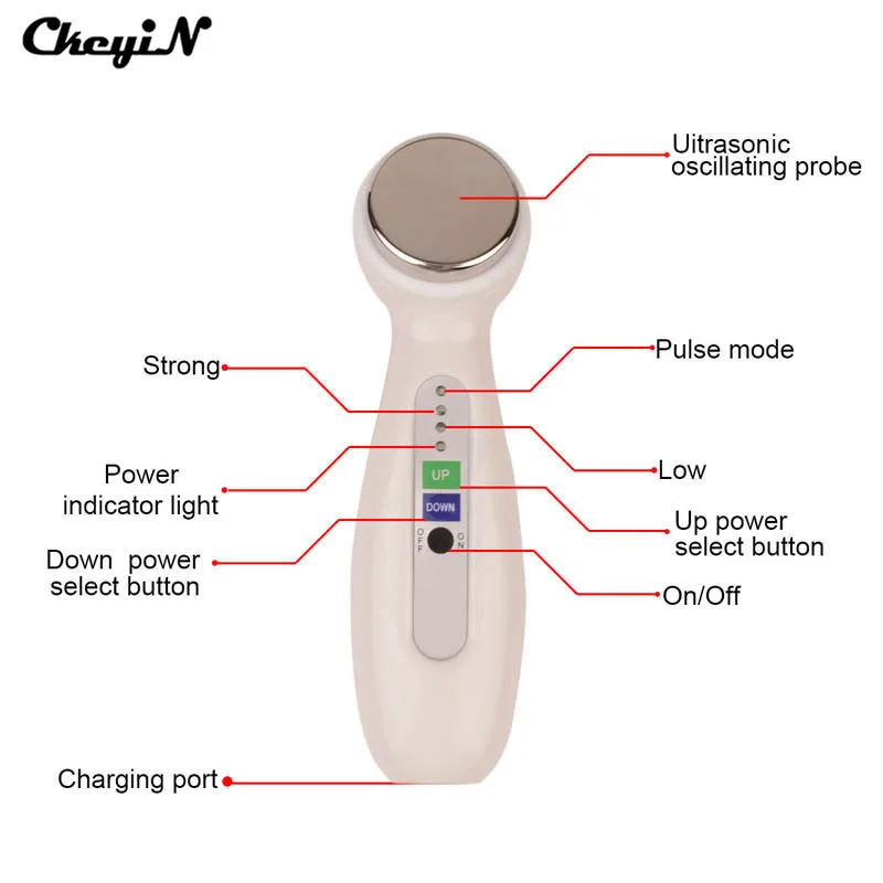 Gorda da Cicatriz da Acne do Dispositivo da Perda de Peso do Queimador v do Emagrecimento do Corpo do Massager da Cara Remoção Queimador Dispositivo Ultra-sônico Portátil Profissional 100-240 do 30 10 Remoção gorda da cicatriz da acne do