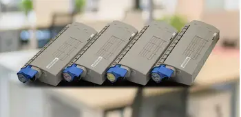 

new compatible color toner cartridge for OKI MC851 MC861,copier toner kit printer consumables kcmy 4pcs