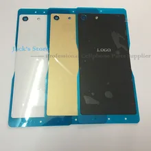 Original Glass Back Cover for Sony Xperia M5 Battery Cover with NFC for Xperia M5 Dual E5603 E5633 battery Cover Housing Door