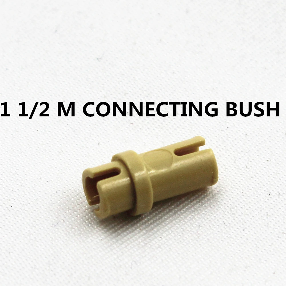 Building Blocks Bulk Technic Parts 100pcs 1*1/2 M CONNECTING BUSH compatible with lego for kids boys toy MOC6013938