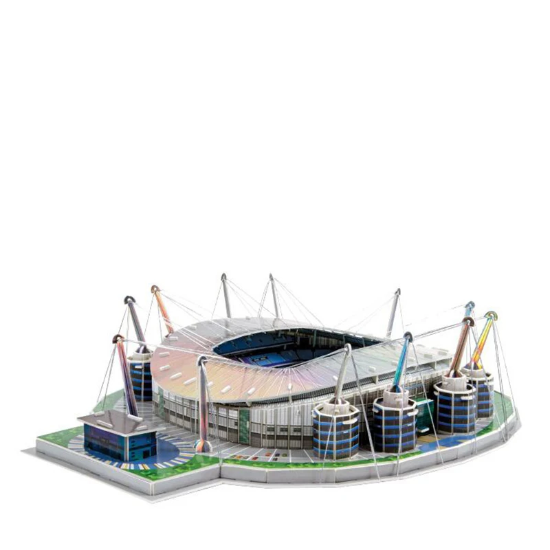 

2019 NEW Football Stadium Model Puzzle 17 Models Soccer Fans Souvenir Kids DIY Puzzles