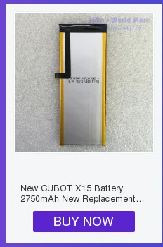 CUBOT NOTE Plus аккумулятор 2800 мАч новая запасная батарея для CUBOT NOTE Plus сотовый телефон