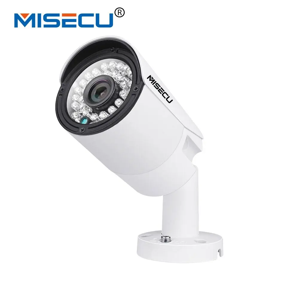 MISECU 48 В POE H.265 Full HD IP Камера 2.0MP Hi3516D AR0237 36 шт. ИК светодиодный 1920*1080 P камера ONVIF
