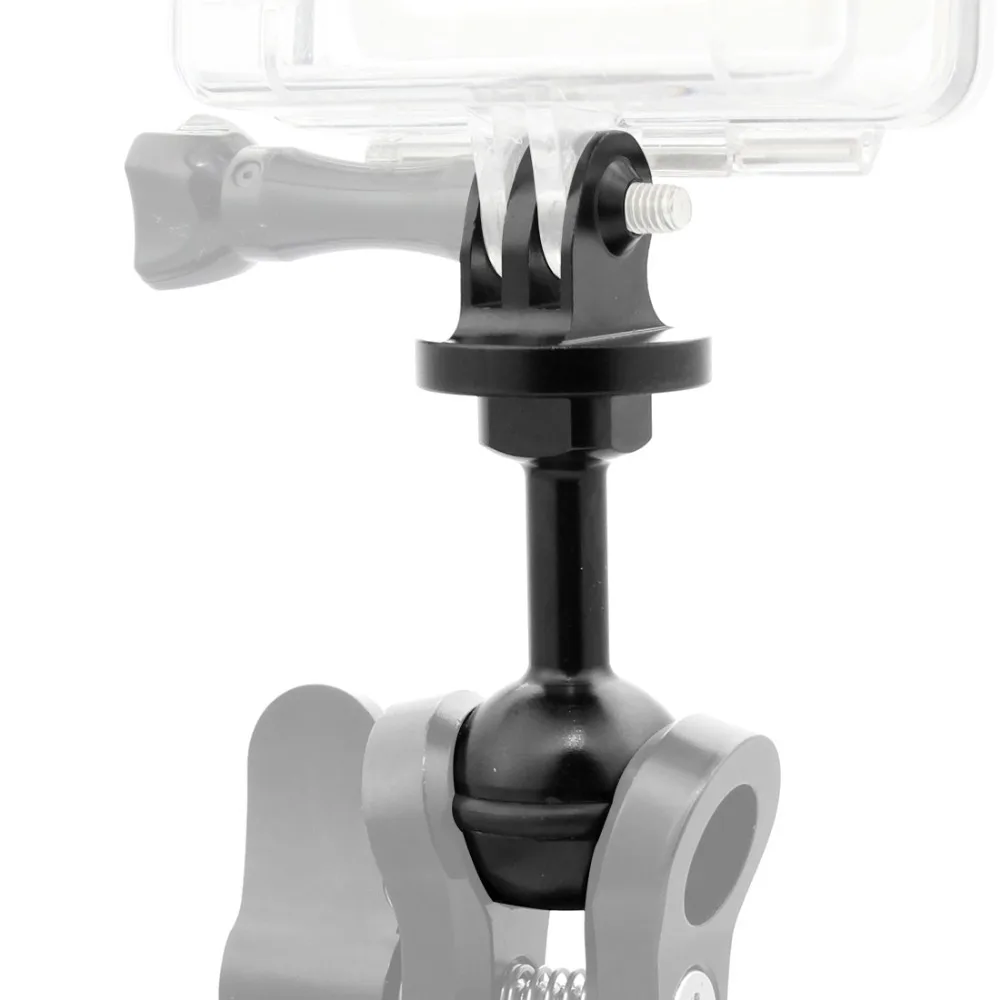 

1/4inch Screw Ball Head Adapter with CNC Small Tripod Mount Kit for GoPro 6 5 4 Sjcam yi Sony Action Camera Diving Accessories