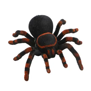 New Remote Control Soft Scary Plush Creepy Spider Infrared RC Tarantula Kid Gift Toy Gift creepy presents richard corben