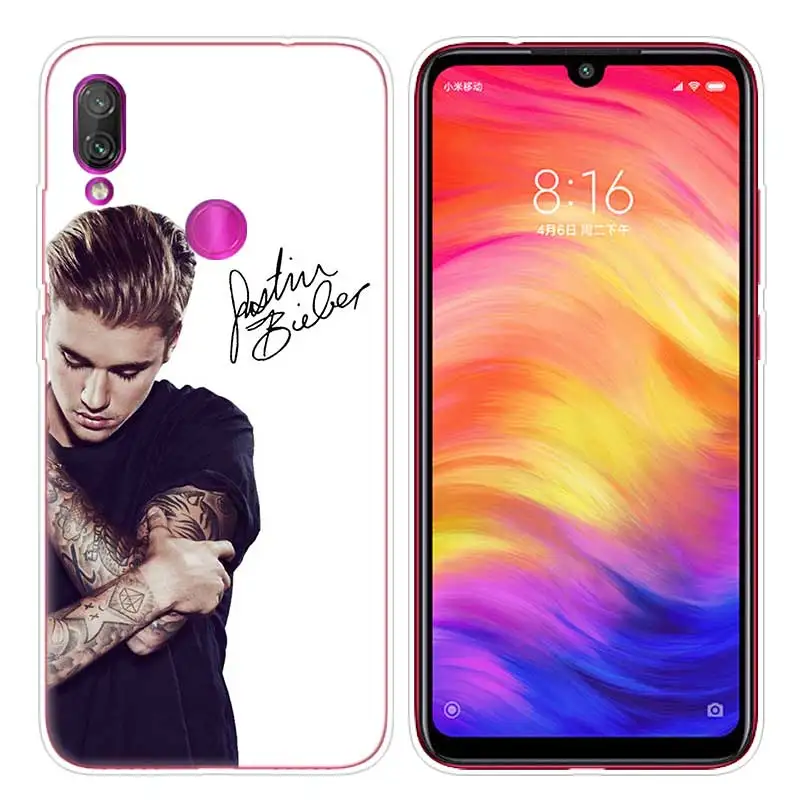 Silicone Case for Xiaomi Redmi Note 7 6 5 Plus Mi A2 8 Lite Pro Prime Play Phone Cases Cover Justin Bieber daddy