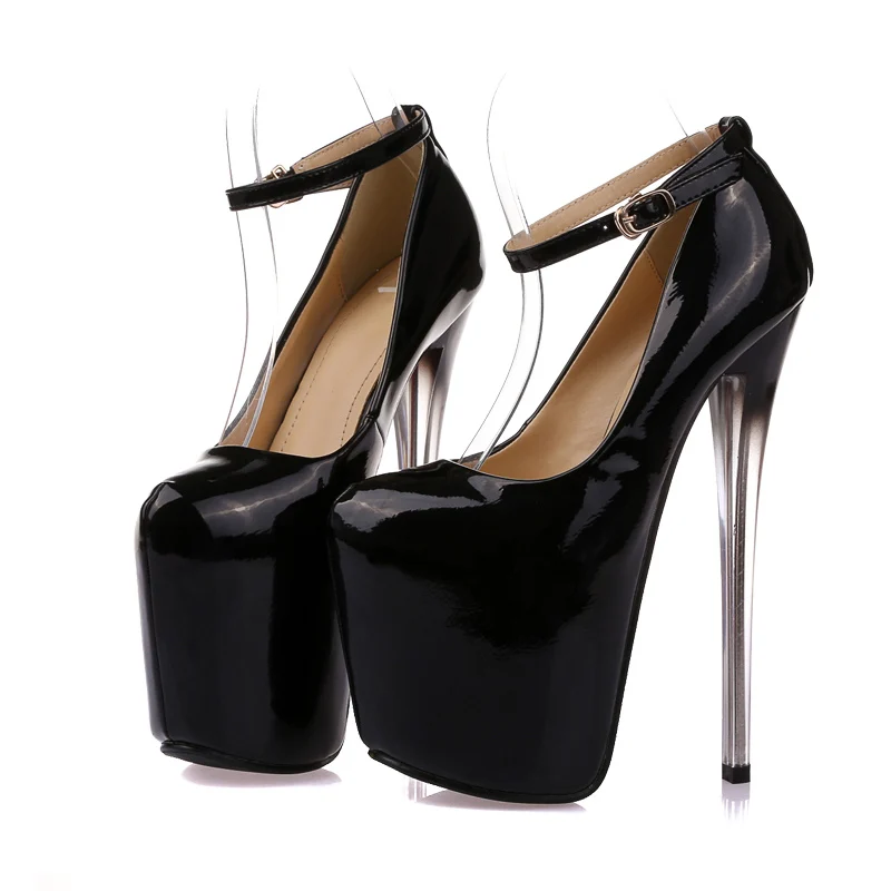 Г. Новые весенние туфли на платформе с тонким высоким каблуком 19 см, 22 см женские модельные туфли-лодочки для ночного клуба, большие размеры 34-47, 49, 50, женская обувь на высоком каблуке