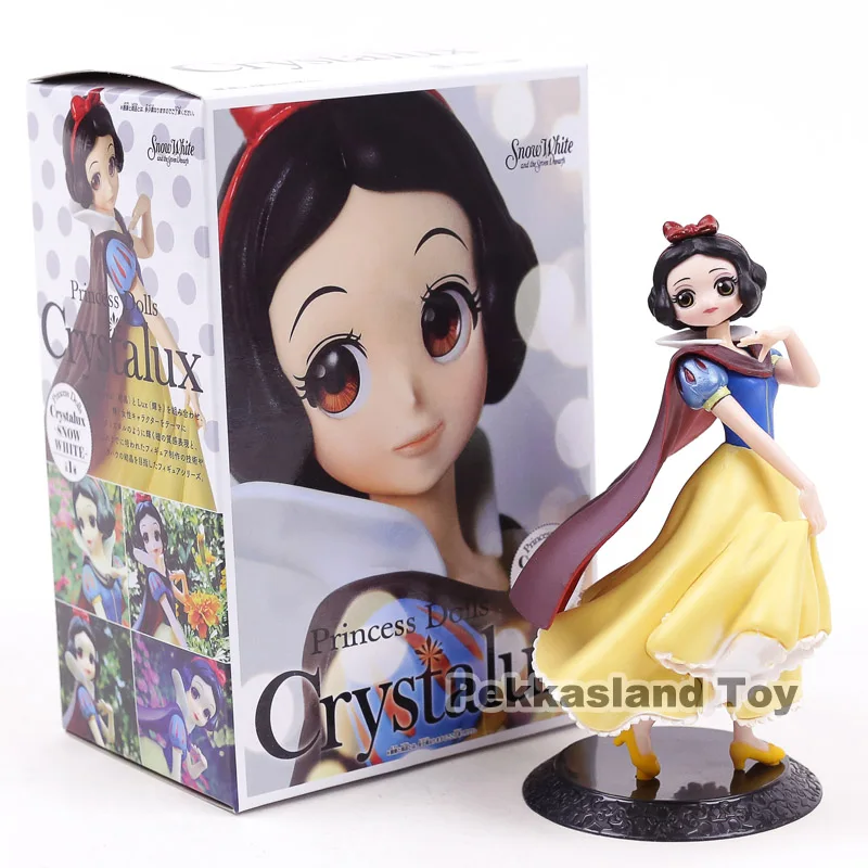 

Q Posket Princess Dolls Crystalux Snow White PVC Figure Collectible Model Toy