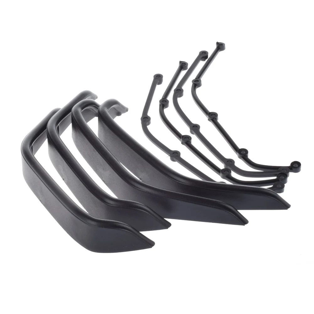 

RC Fender Flares for 1/10 RC Crawler RC 4WD JEEP Wrangler D90 D110 Axial SCX10 Body Shell Parts