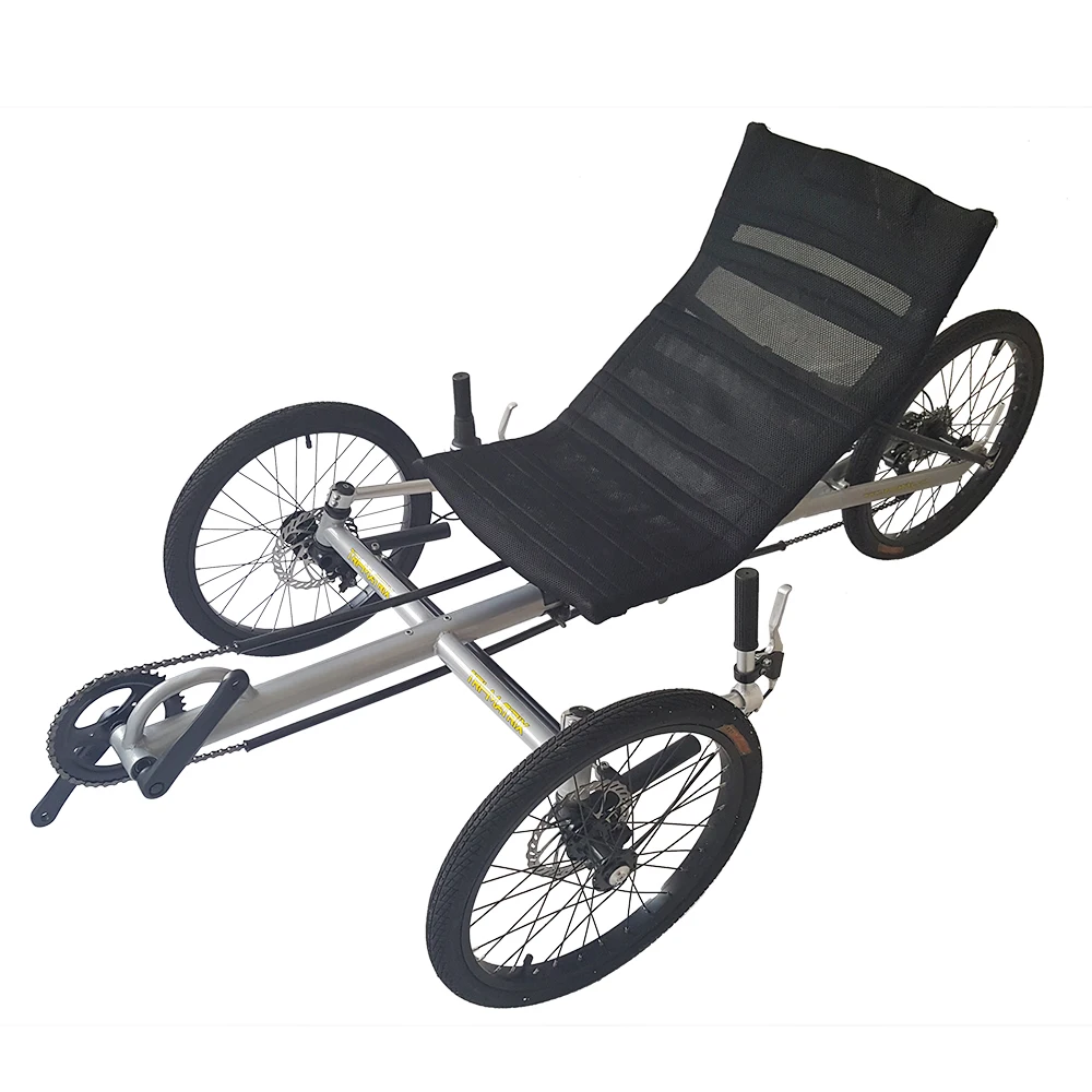 Складные три 20 &quotКолеса Лежачий трайк для улицы|recumbent trike|fat tiretrike recumbent |
