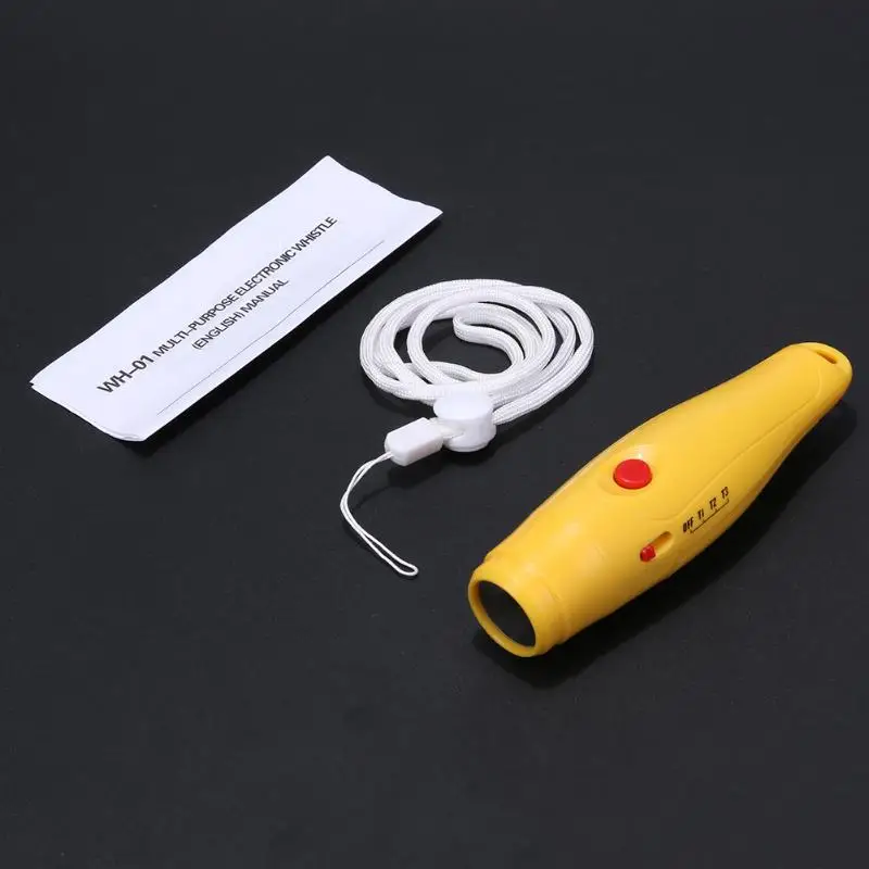 

Mini Portable Electronic Whistle Plastic Outdoor Survival Camping Sports Whistle