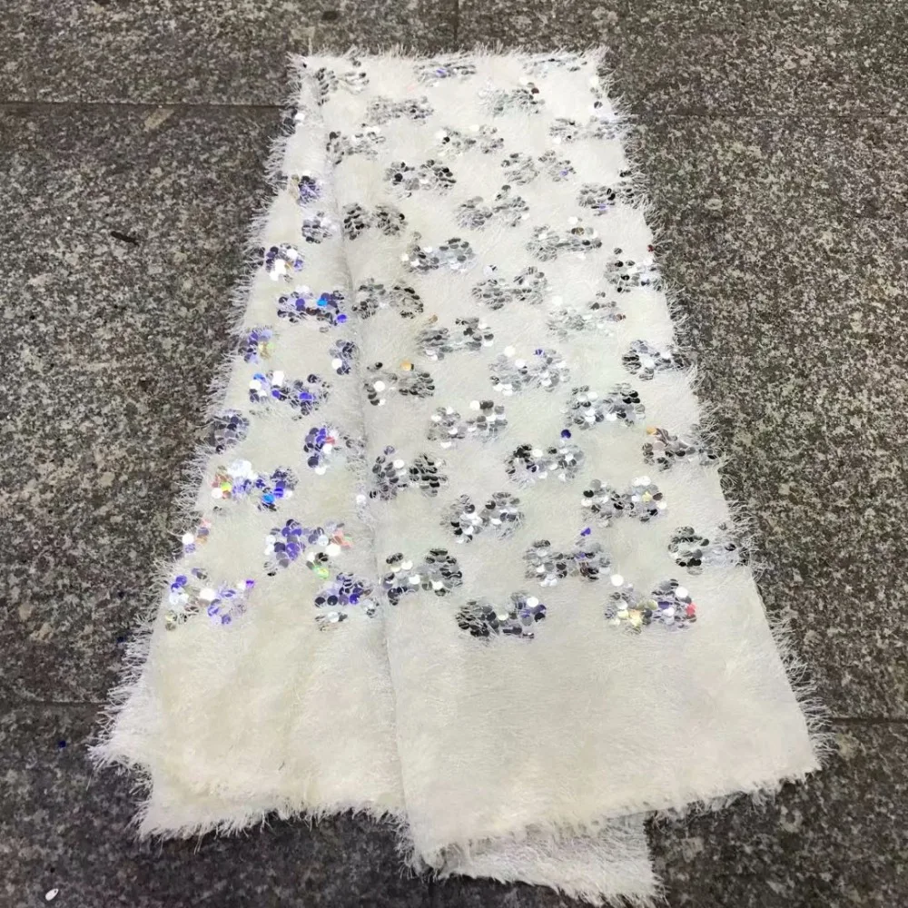 sequin and lace