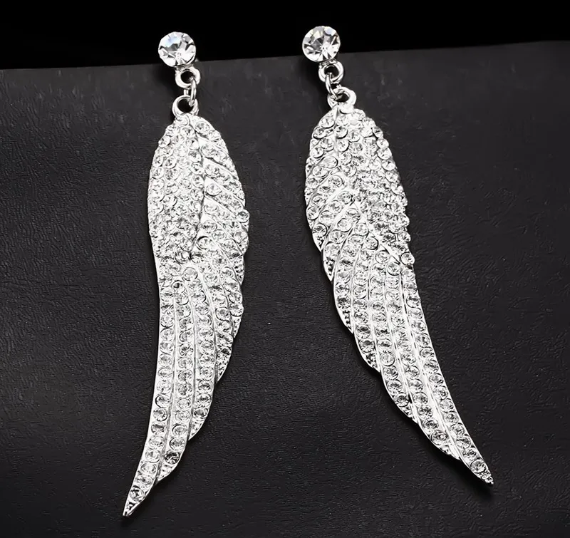 Aliexpress Tina 2017 Elegant Angel Wings Drop Earrings 4 1 A6