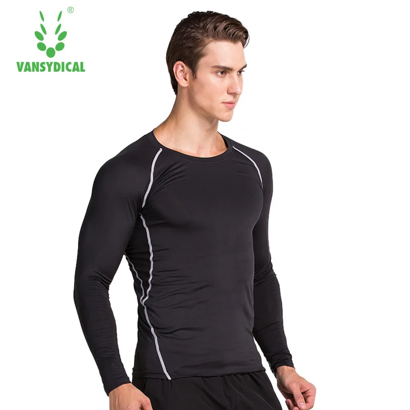 Long Sleeves Training Sweater Men Gym Clothing Running Fitness Top