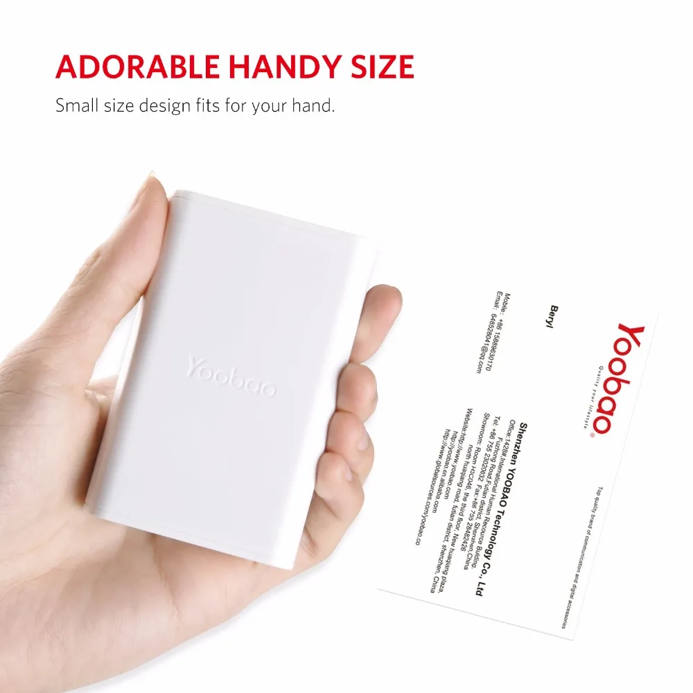 Yoobao YB 6003 7800 мАч Мощность пакет Портативный Зарядное устройство резервного