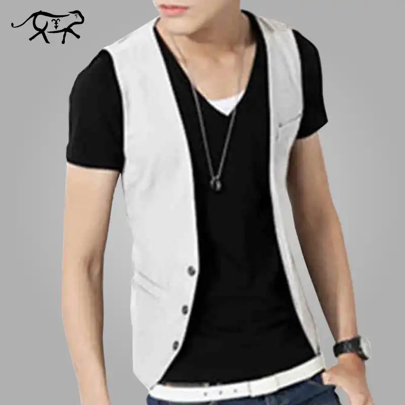 men's vest casual wear