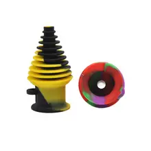 Многоцветный сопла моды Силиконовое сопло мундштук ручной Стекло с помощью силиконового helthylifehelper