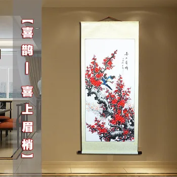 

Chinese painting is adorable with scroll painting.