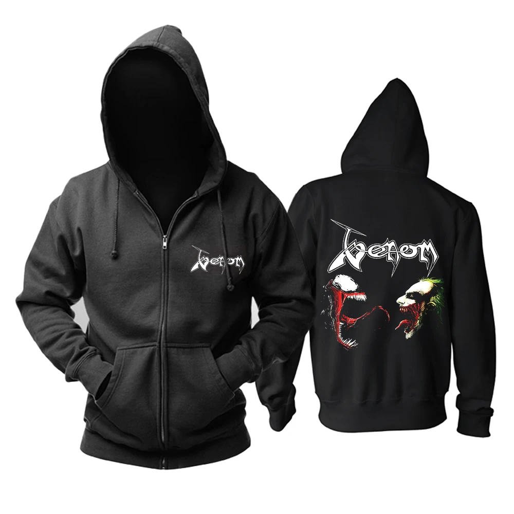 venom zipper hoodie