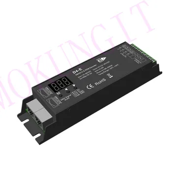

4CH*8A 12-36VDC CV DMX Decoder D4-E Constant Voltage DMX512/RDM Decoder Network Interface Decoder RGB RGBW Decoder Project