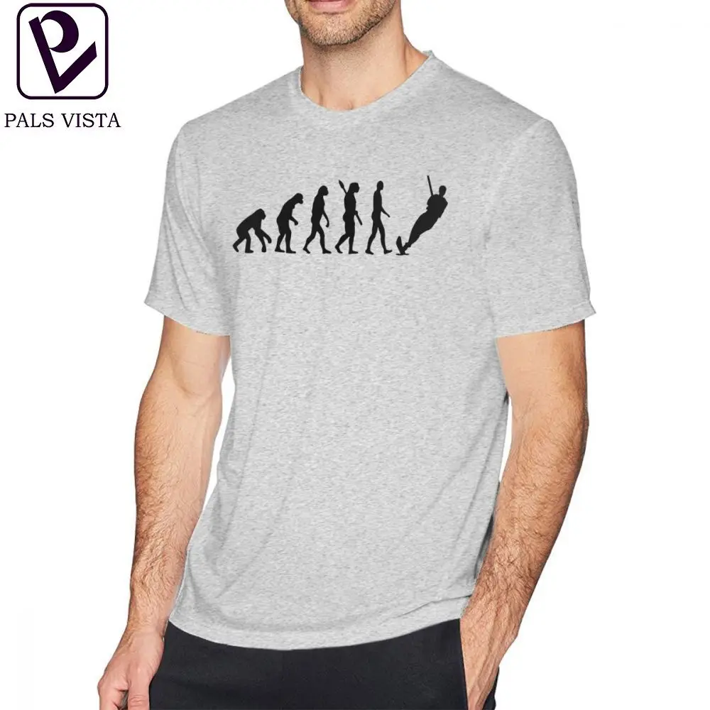 

Wakeboard T Shirt Evolution Water Ski T-Shirt 100 Cotton Printed Tee Shirt Short Sleeve Beach Man Oversized Fun Tshirt
