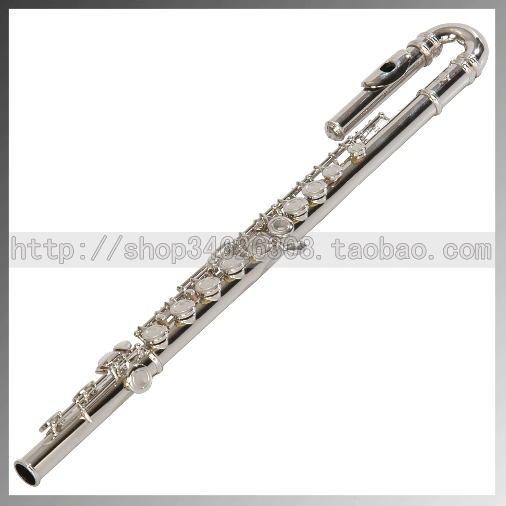

Silveriness plumbing trap child flute with double mouthpiece