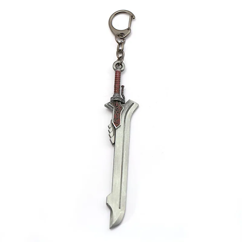 1 Игра может плакать брелок DMC 5 Данте неро восстание Пробуждение красный кулон в виде королевы металлический брелок демон для женщин и мужчин ювелирные изделия llaveros - Color: 1