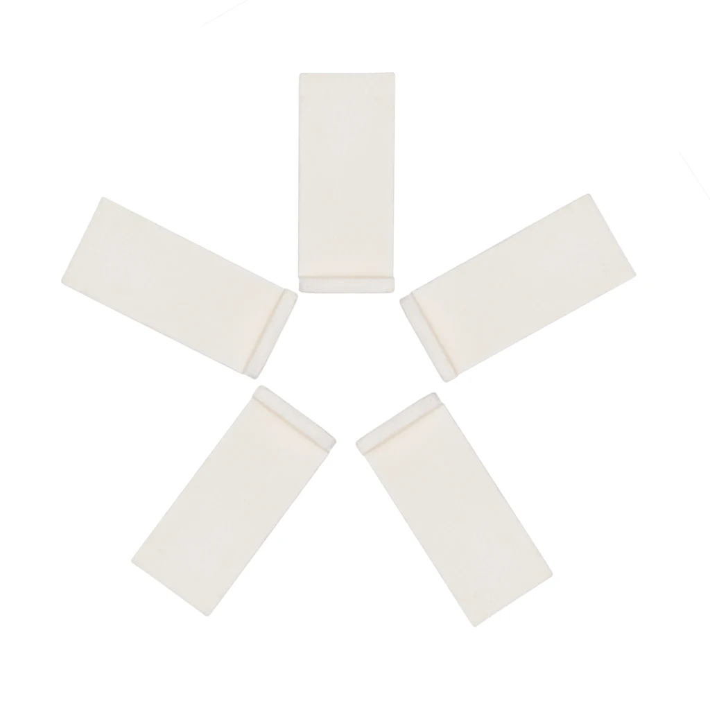 

5PCS Bass Bow White Tips Bone For Bass Violin Family Parts Accessories New For Bass Maker