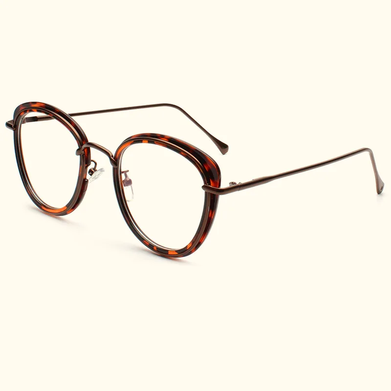 Alloy Glasses Fram Ultralight round Myopia Prescription Eyeglasses Metal Full Optical Frame Eyewear high quality  N256