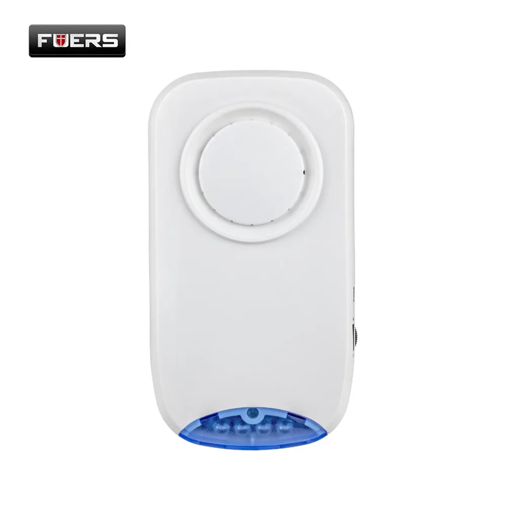 

Fuers Wireless Indoor siren Wireless connection with control panel Work For Home Security Alarm System