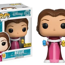 Эксклюзивный FUNKO POP beauty and the Beast-Enchanted Christmas Belle Поющая с птицами Виниловая фигурка Коллекционная модель игрушки