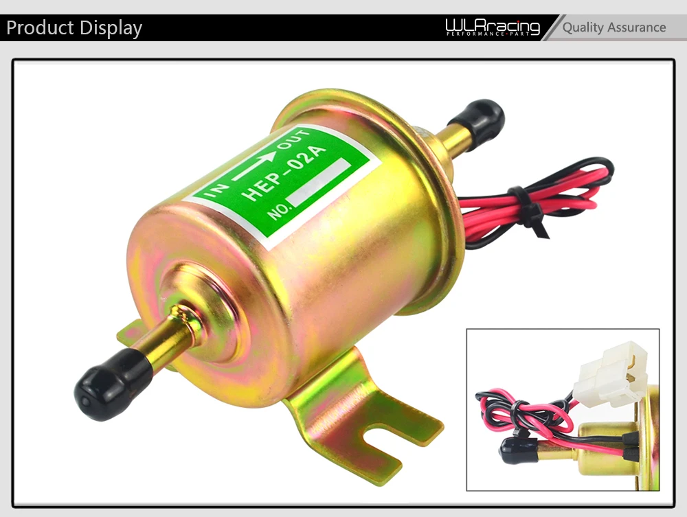 Универсальный 12 V электрический топливный насос низкого Давление болт фиксирующий провод Дизель Бензин HEP-02A для автомобиля карбюратор для мотоцикла ATV