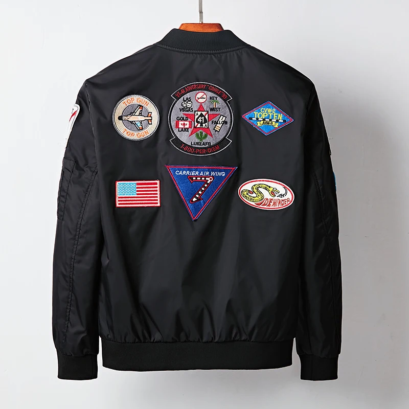 Military Tactical Bomber Jacket for Men Hip Hop Fashion Streetwear Bomb Baseball Jackets Mens Army Green Black Blue Coat Male