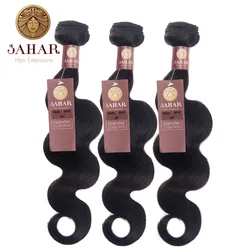 SAHAR Brazilian Body Wave Hair Bundles 100% Human Hair Weave Natural Color Remy Hair 12-24 Inch 1/3/4pcs Free Shipping SHEBW SAHAR Brazilian Body Wave Hair Bundles 100% Human Hair Weave Natural Color Remy Hair 12-24 Inch 1/3/4pcs Free Shipping SHEBW